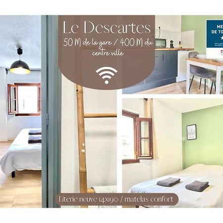 Le Descartes, A 50M De La Gare Fibre/Tv Connecte Apartment Poitiers Ngoại thất bức ảnh
